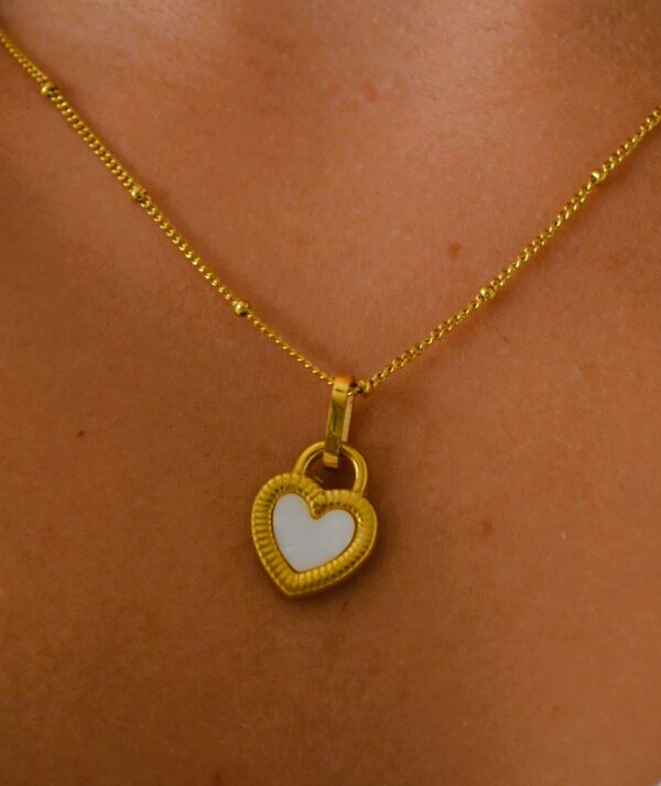Ketting tweezijdig hartje - Image 4