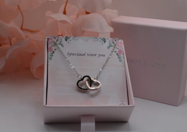 Ketting 2 hartjes - Image 2