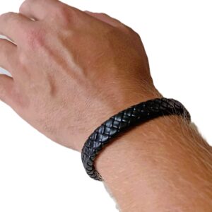 Alternative view of Stoere leatherlook armband